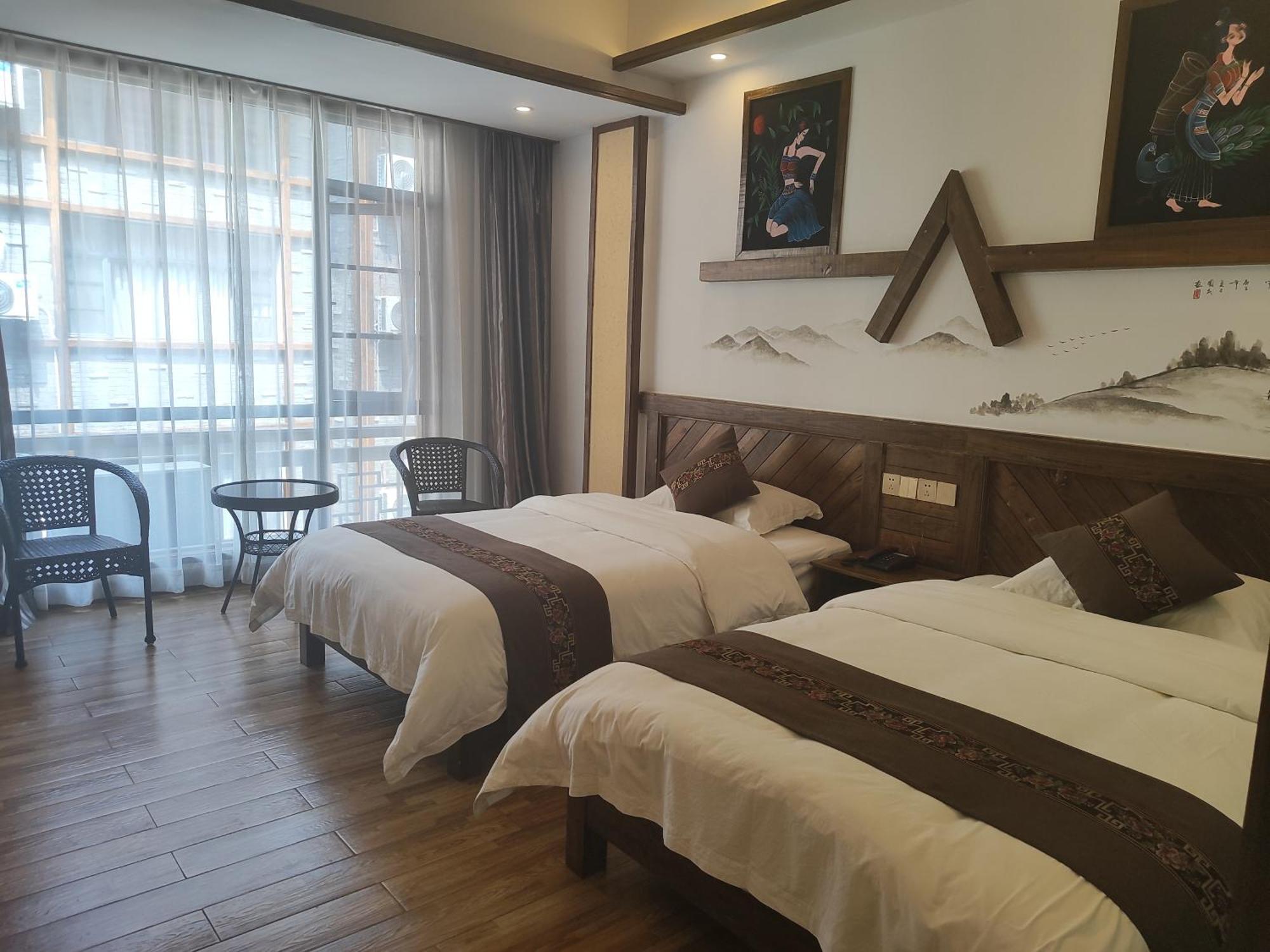 Louzhongxiaoge Inn Улинъюань Экстерьер фото